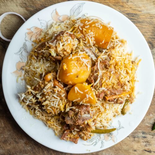 Beef kacchi Biriyani